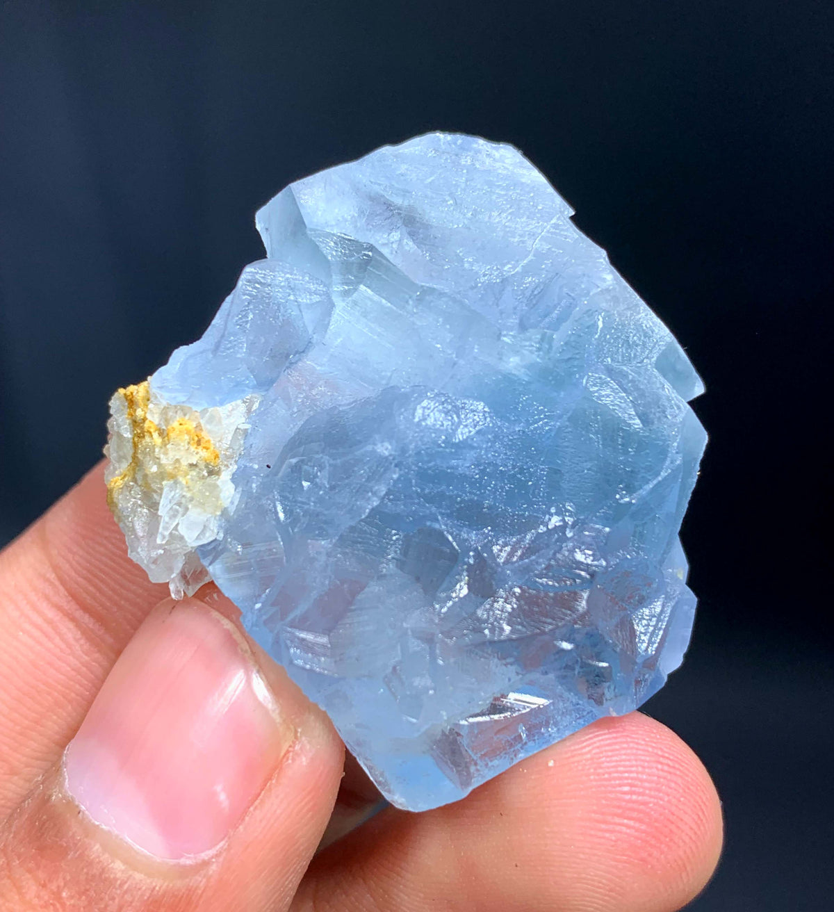 Blue Celestine Crystal From Afghanistan - 29 Grams