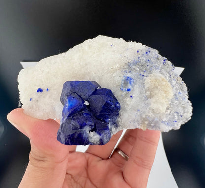 Blue Color Lazurite on Matrix From Afghanistan - 186 Grams