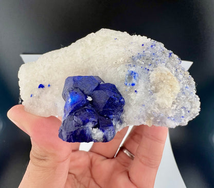 Blue Color Lazurite on Matrix From Afghanistan - 186 Grams