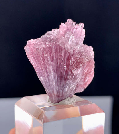 Bi-Color Cotton Candy Tourmaline Cluster From Afghanistan - 12 Grams