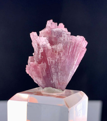 Bi-Color Cotton Candy Tourmaline Cluster From Afghanistan - 12 Grams