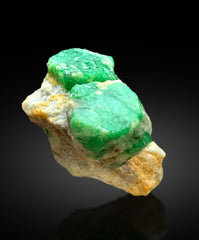 Lush Green Color Emerald Specimen from Pakistan - 29 gram