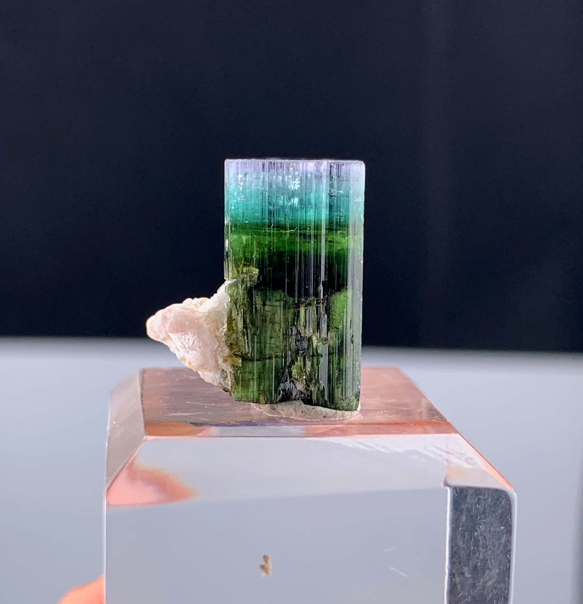 Tricolor Tourmaline Crystal From Pakistan - 13.35 Carats