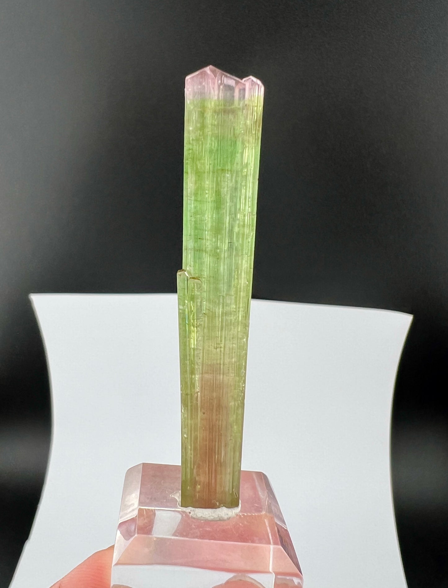 Blue Aquamarine Crystals With Schorl Spray And Feldspar From Pakistan - 92 Grams