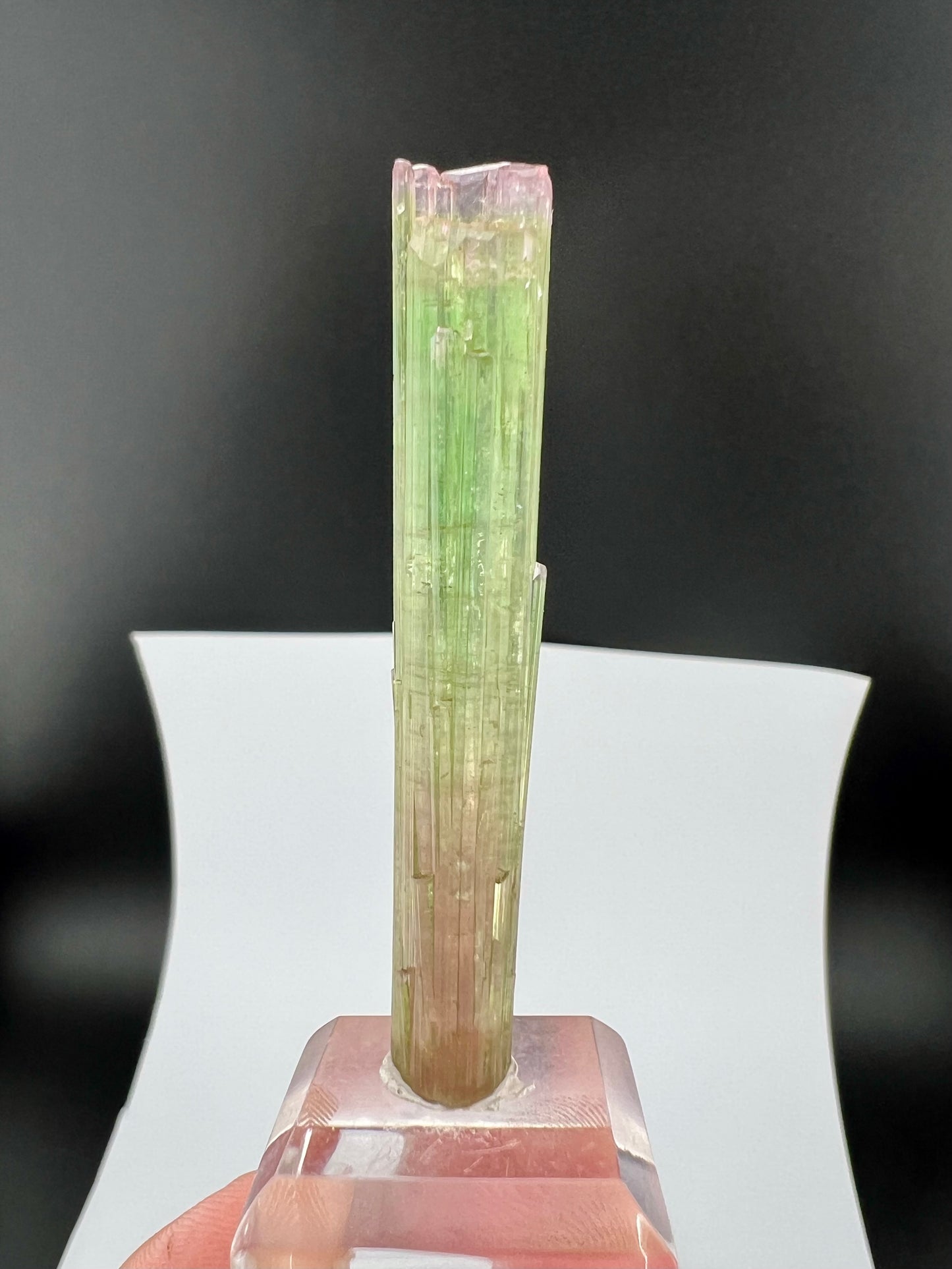 Blue Aquamarine Crystals With Schorl Spray And Feldspar From Pakistan - 92 Grams