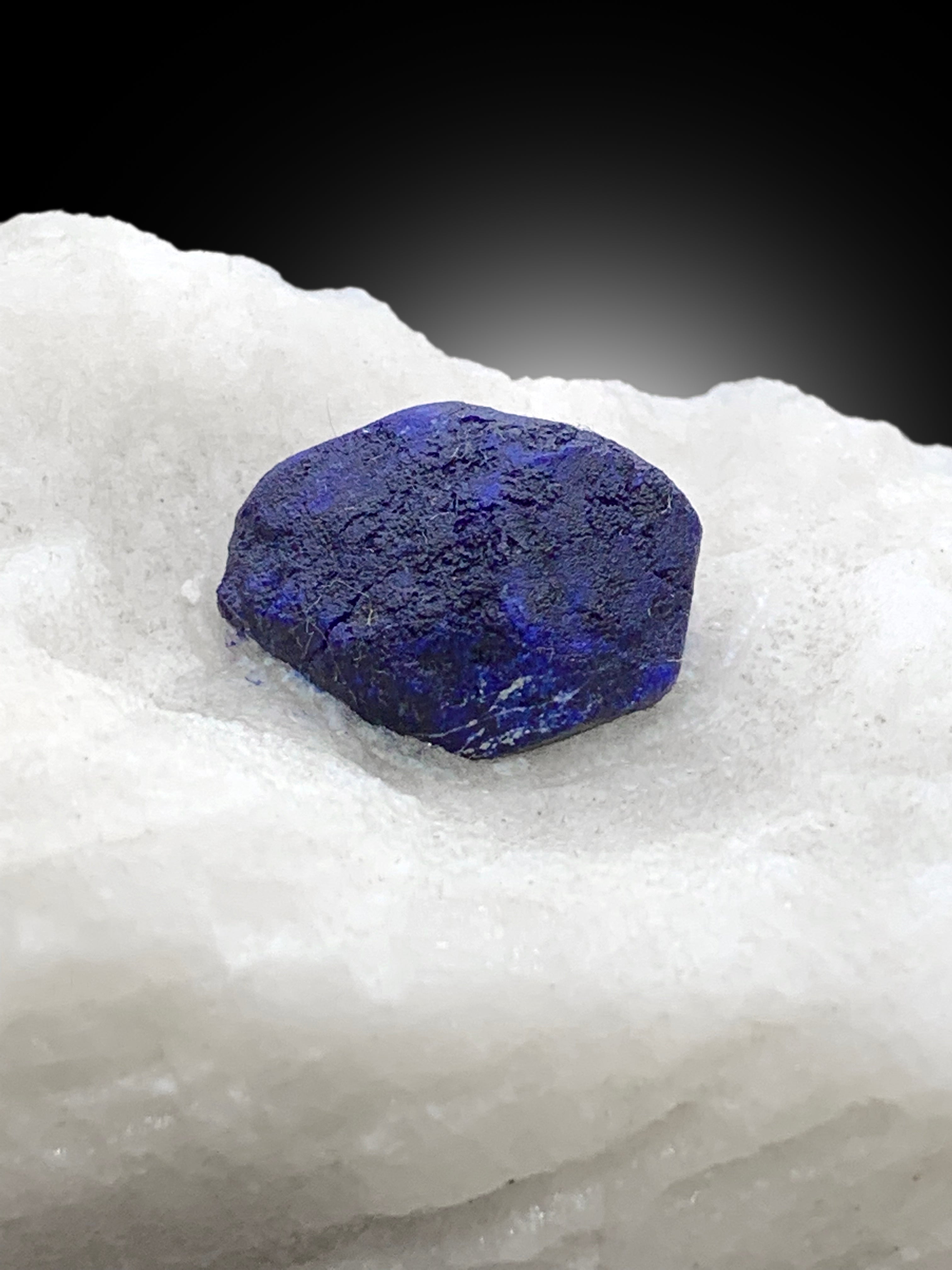 Ink Blue Color Lapis Lazuli on Matrix from Badakhshan Afghanistan - 488 gram