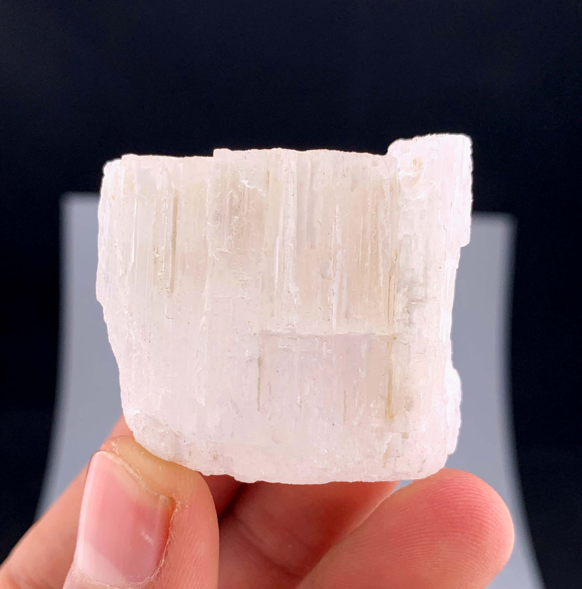 Natural Etched Beryllonite Crystal From Pakistan - 46 Grams