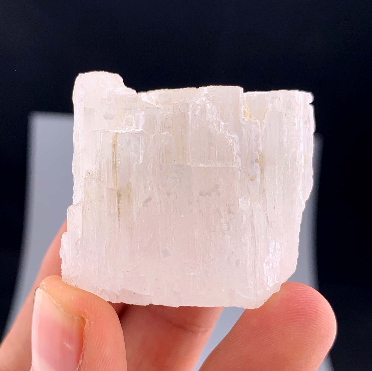 Natural Etched Beryllonite Crystal From Pakistan - 46 Grams