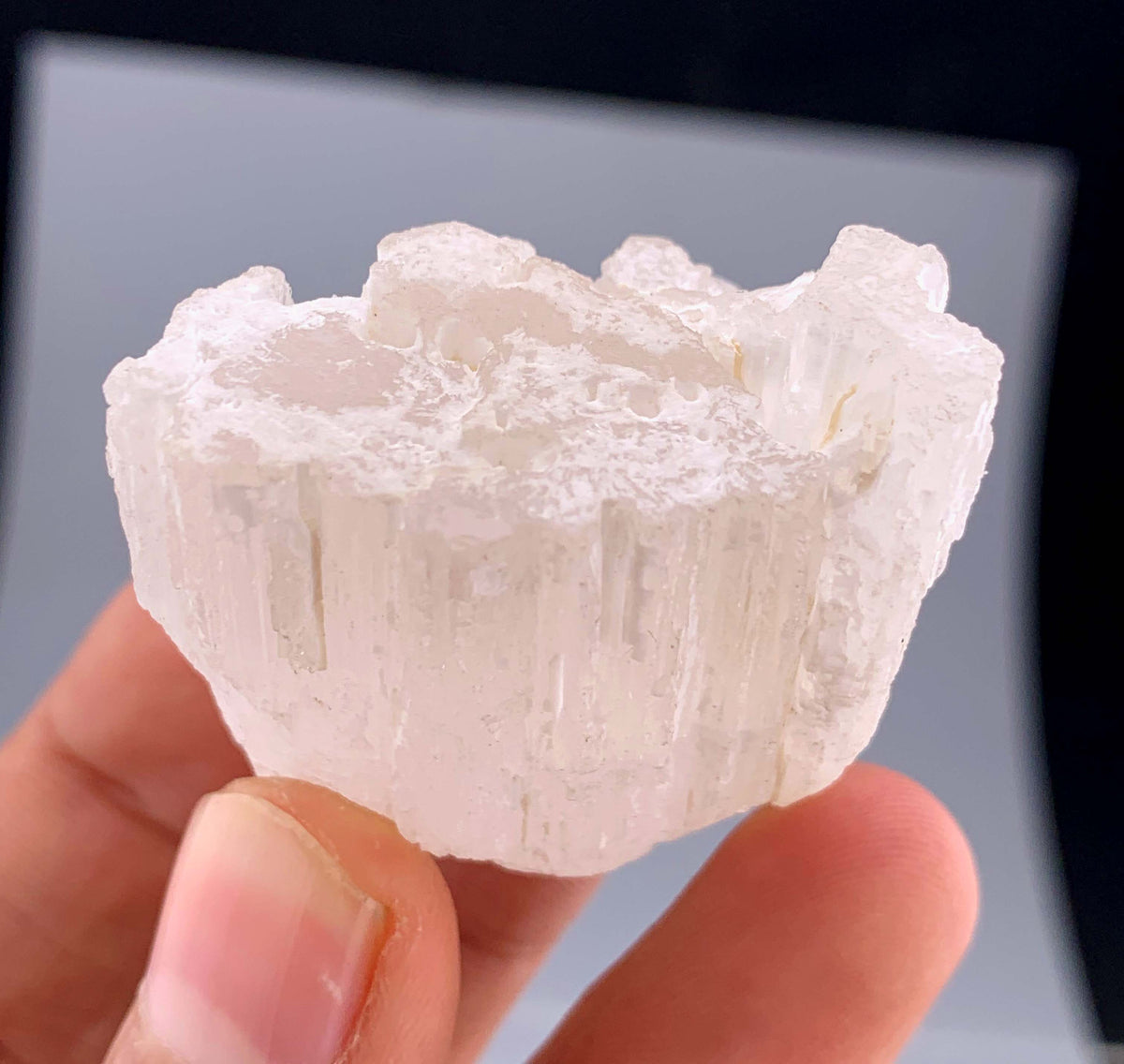 Natural Etched Beryllonite Crystal From Pakistan - 46 Grams