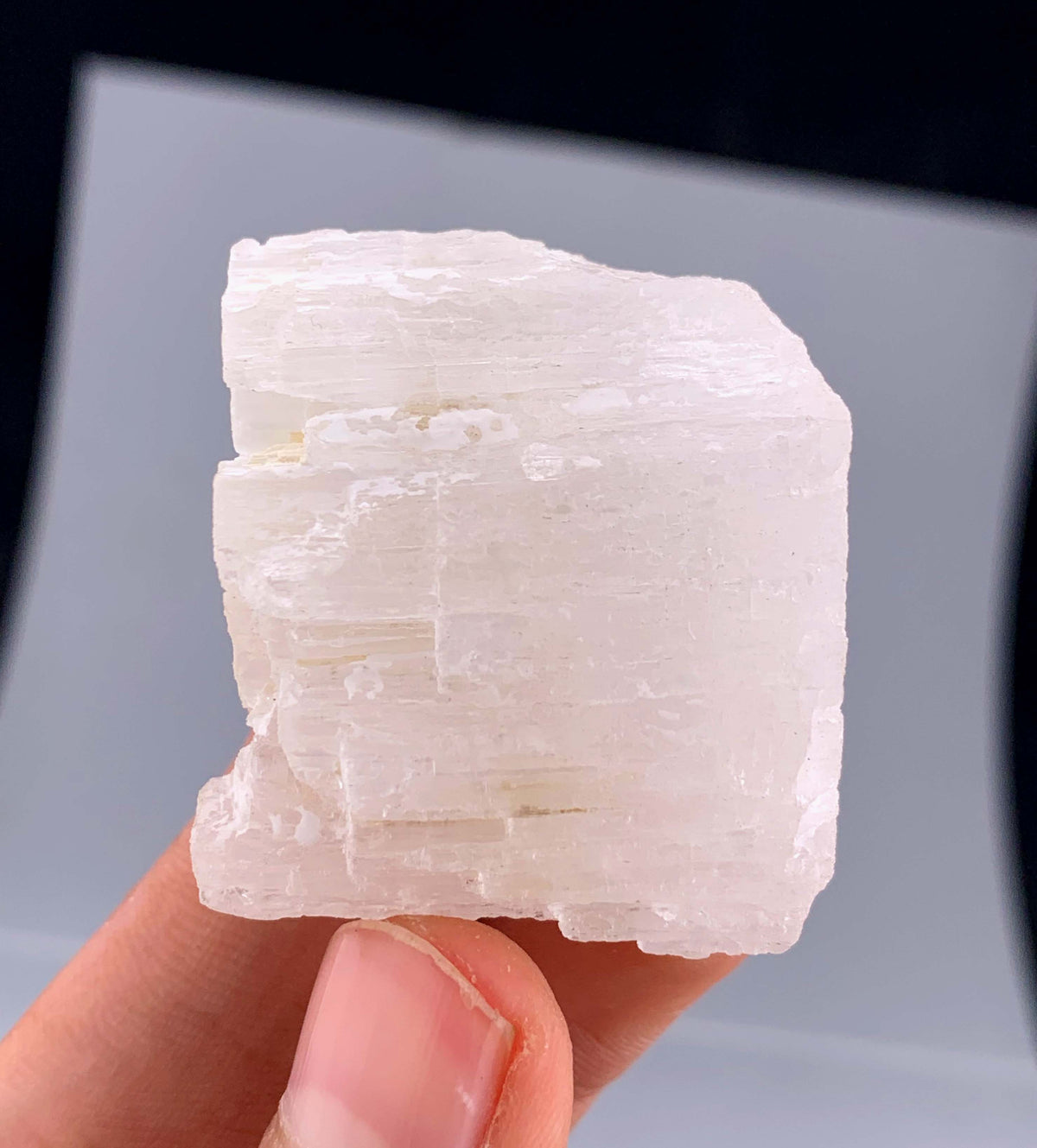 Natural Etched Beryllonite Crystal From Pakistan - 46 Grams
