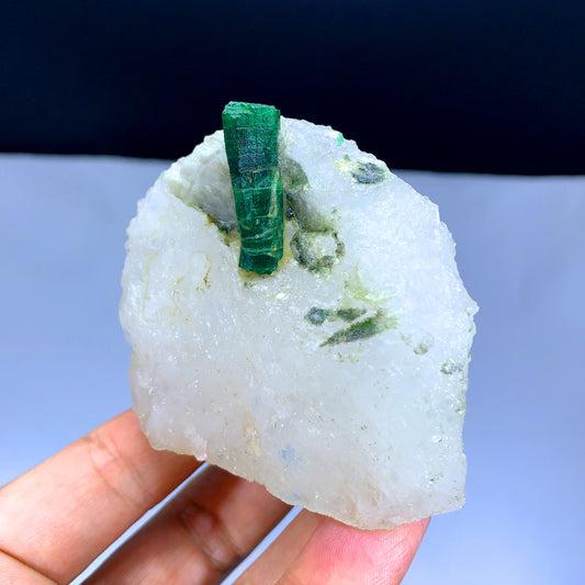 Lush Green Color Emerald on Matrix from Panjshir valley Afghanistan - 180 grams