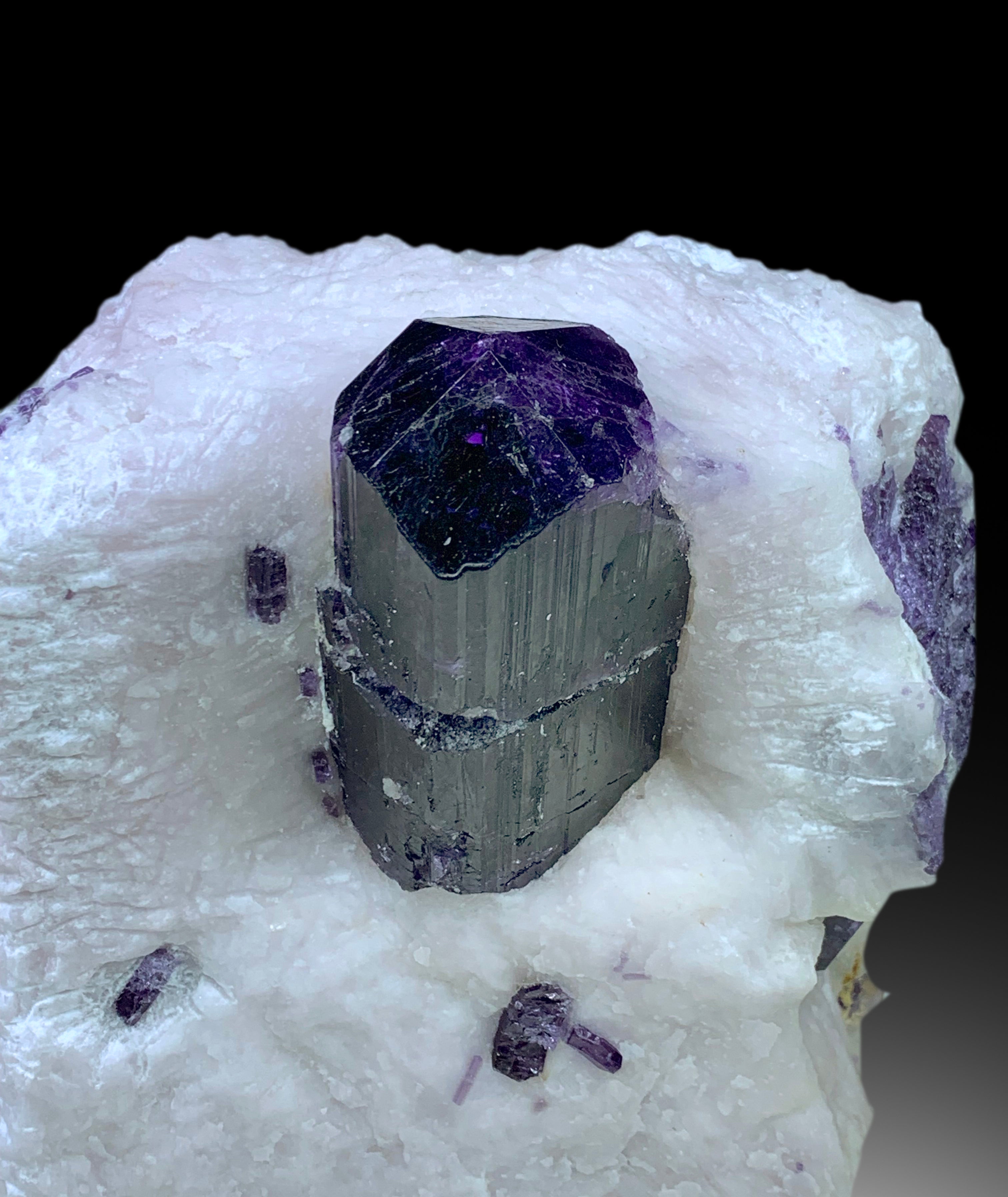 Museum Grade Purple Color Scapolite Crystals on Matrix, Raw Mineral, Scapolite Stone, Scapolite Specimen from Afghanistan - 4110 gram