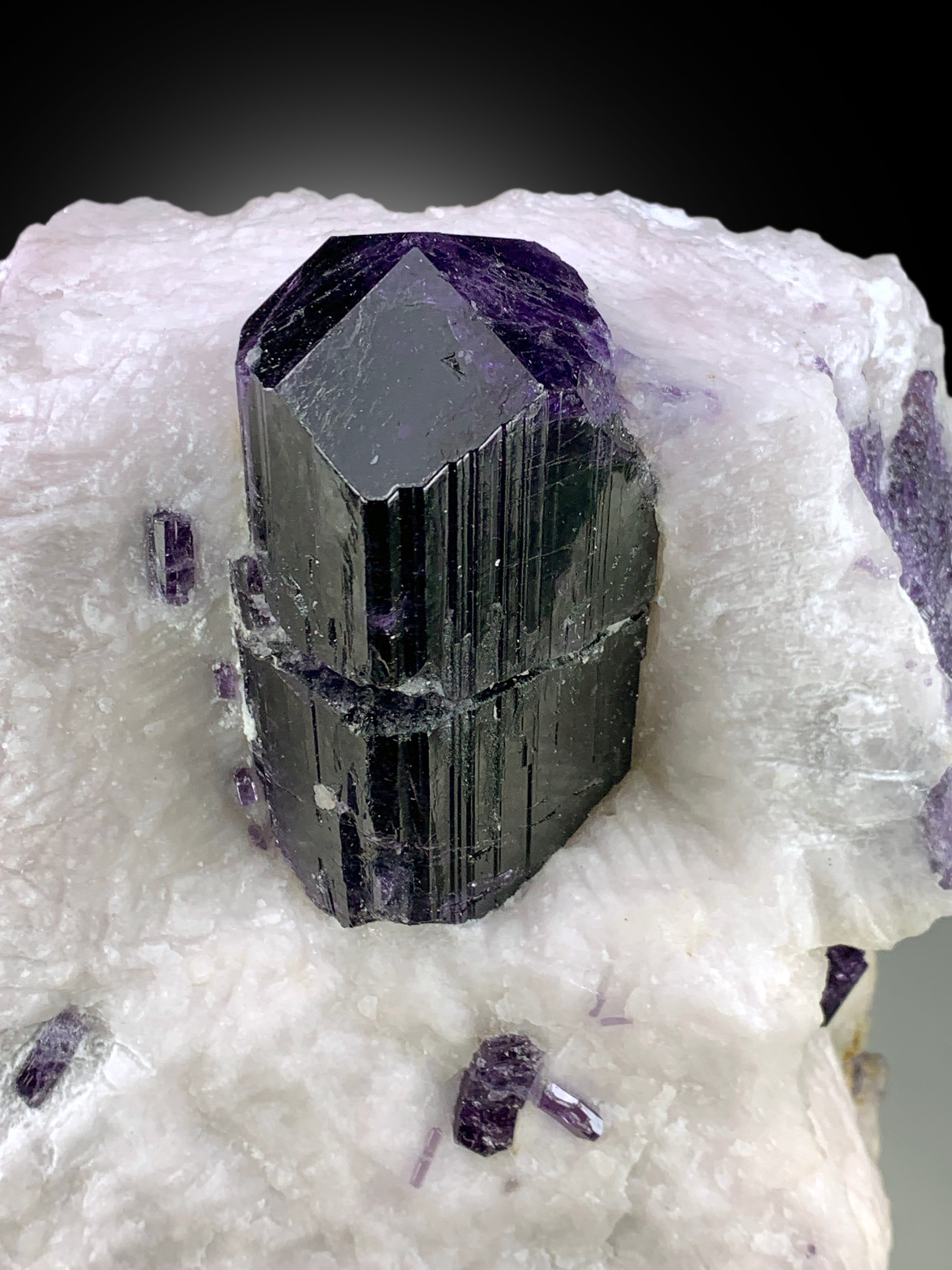 Museum Grade Purple Color Scapolite Crystals on Matrix, Raw Mineral, Scapolite Stone, Scapolite Specimen from Afghanistan - 4110 gram