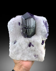 Museum Grade Purple Color Scapolite Crystals on Matrix, Raw Mineral, Scapolite Stone, Scapolite Specimen from Afghanistan - 4110 gram