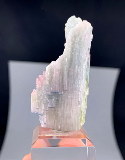 Bi-color Tourmaline Crystal Cluster From Afghanistan - 14 Grams