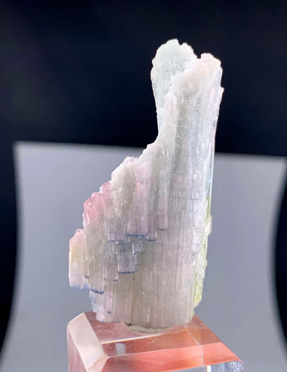 Bi-color Tourmaline Crystal Cluster From Afghanistan - 14 Grams