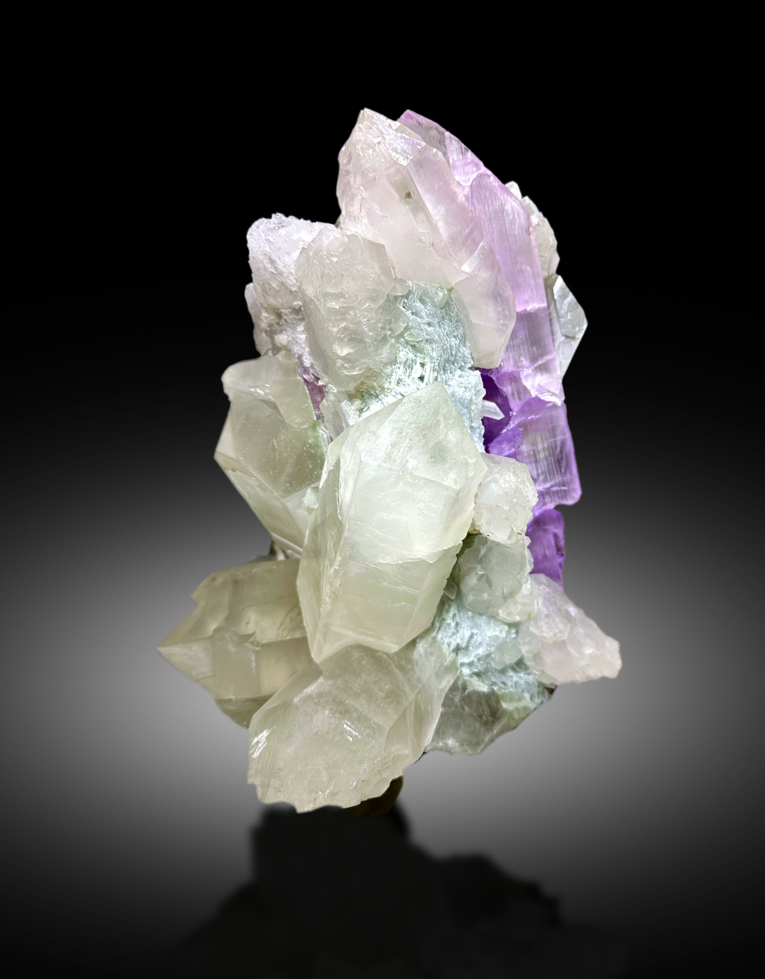 Museum Grade Natural Pink Kunzite with Green Tourmalines, Pollucite and Quartz Crystals, Kunzite Specimen - 12.5 Kg