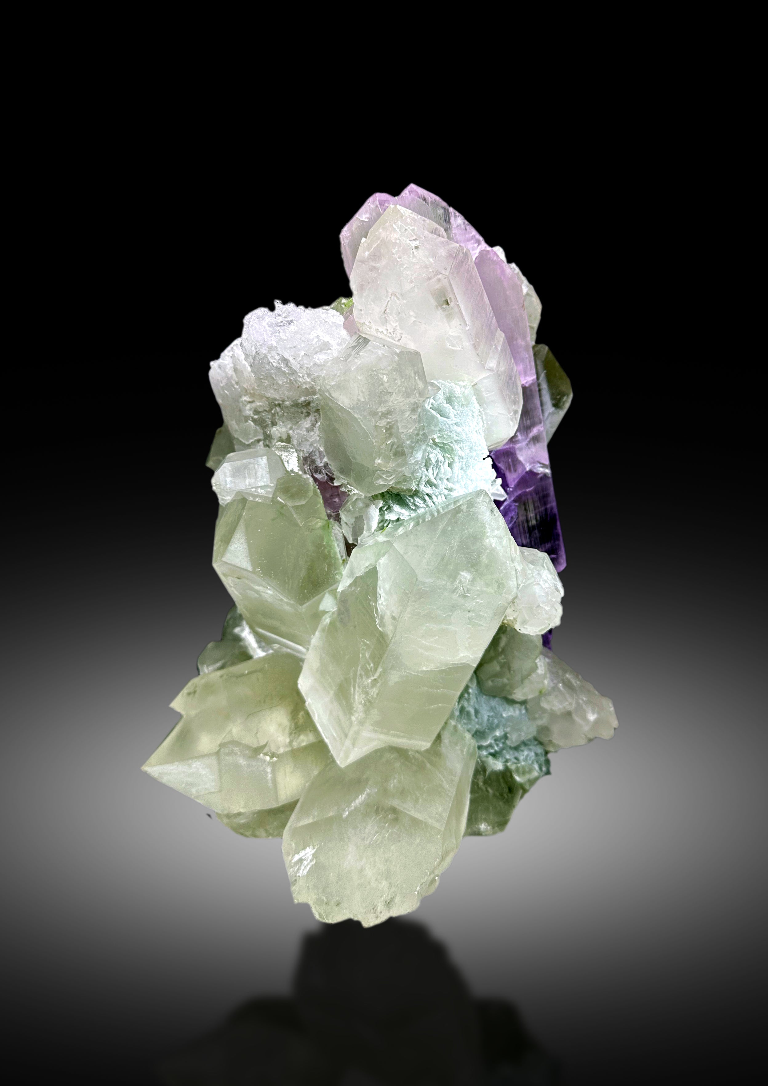 Museum Grade Natural Pink Kunzite with Green Tourmalines, Pollucite and Quartz Crystals, Kunzite Specimen - 12.5 Kg