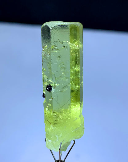 Transparent Yellow Heliodor with Dendrites Inclusions - 53.35 carats