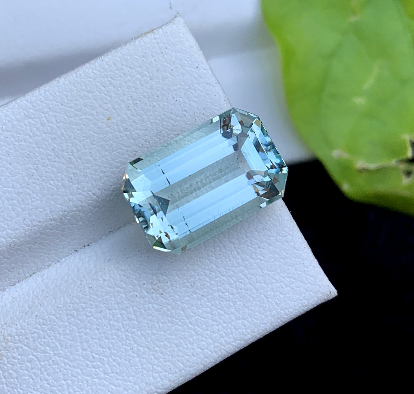 Emerald Cut Natural Aquamarne Gemstone, Loose Gemstone, Aqua Faceted Cut Stone, Gemstone Jewelry - 9.55 CT