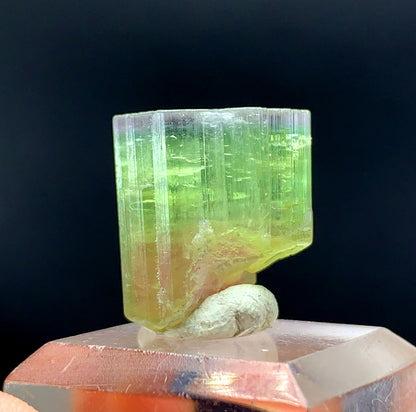 Natural Tricolor Tourmaline Crystal from Paprok Afghanistan - 32.20 carats
