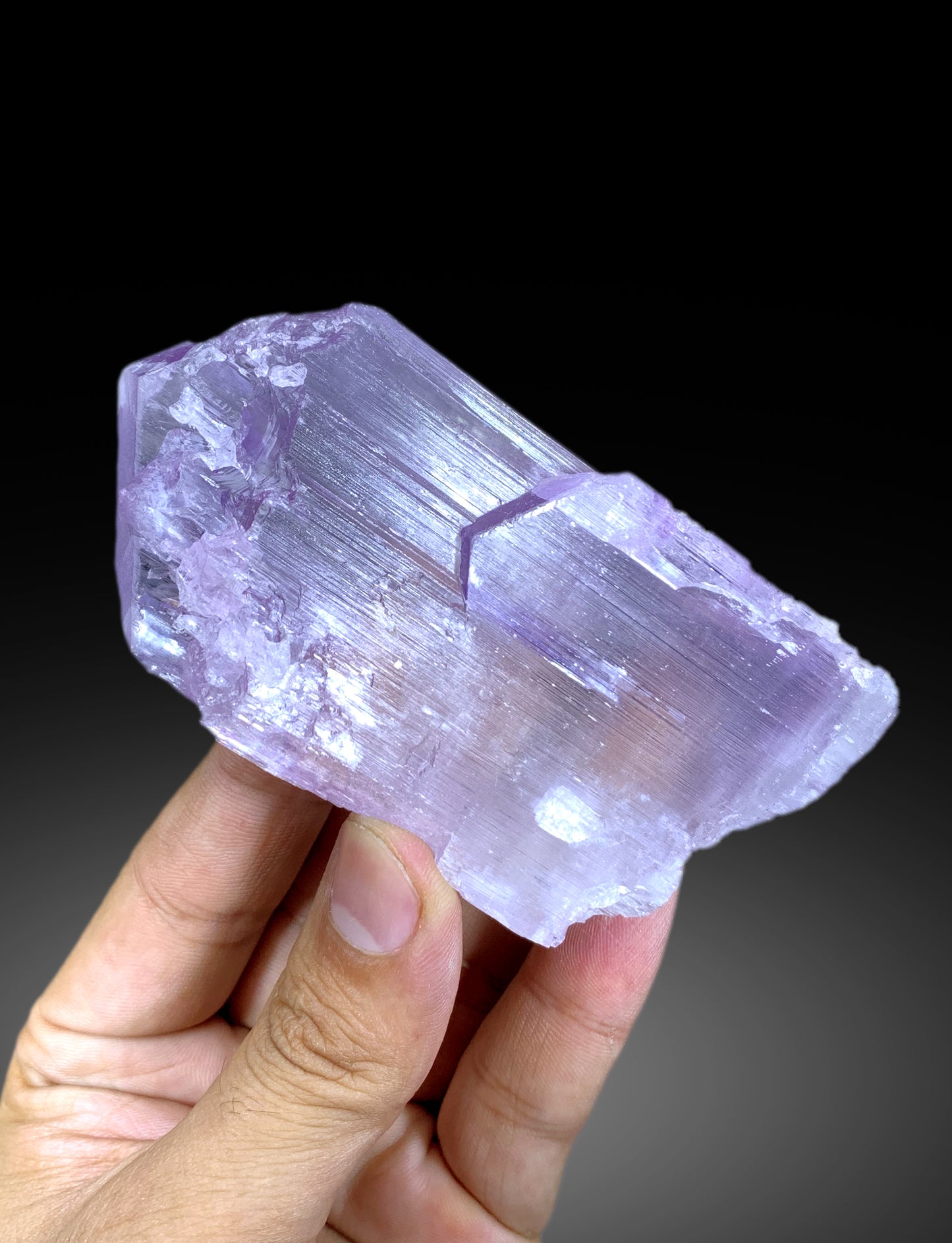 Natural Pink Kunzite Crystal from Afghanistan - 185 gram