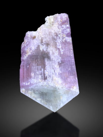 V Shape Bicolor Kunzite Crystal from Afghanistan - 315 gram