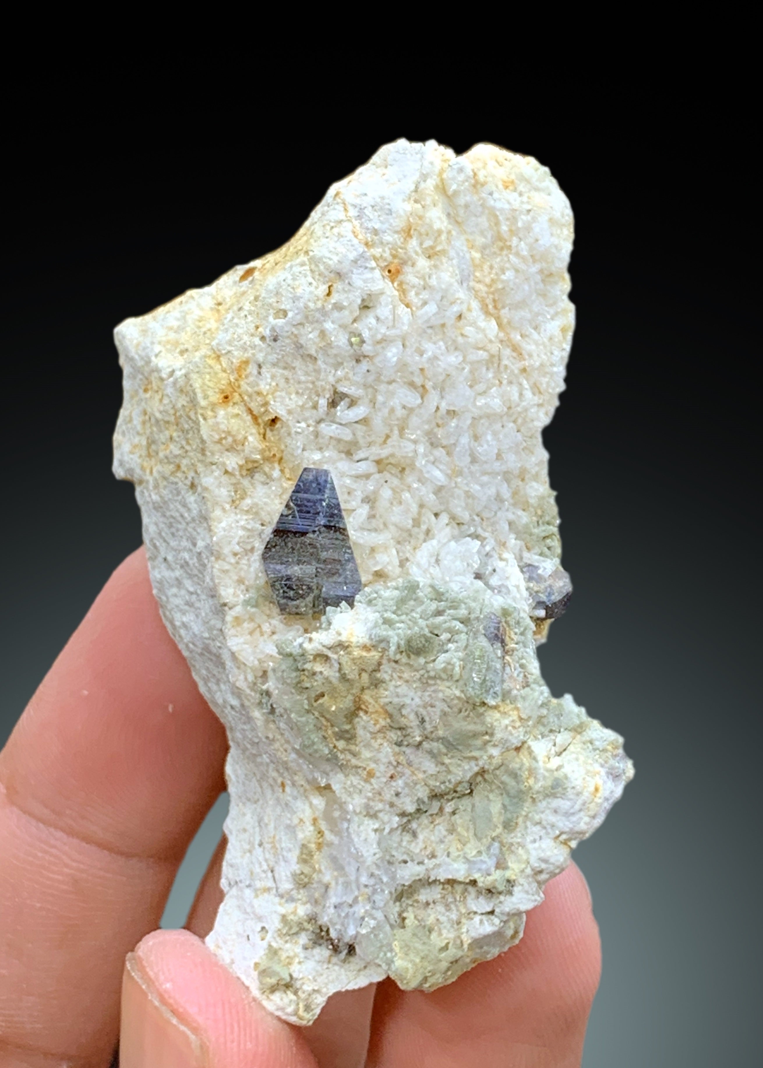 Rare Anatase Crystal on Matrix, Natural Anatase Specimen, Raw Mineral, Anatase from Baluchistan Pakistan - 57 gram