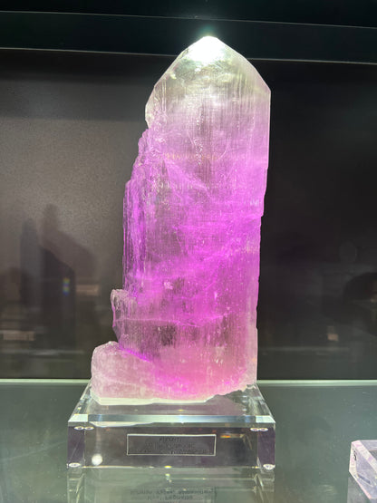 Museum Grade Bicolor Kunzite Crystal, V Shape Terminated Kunzite, Raw Kunzite Stone, Afghan Kunzite, Kunzite Specimen - 1905 gram