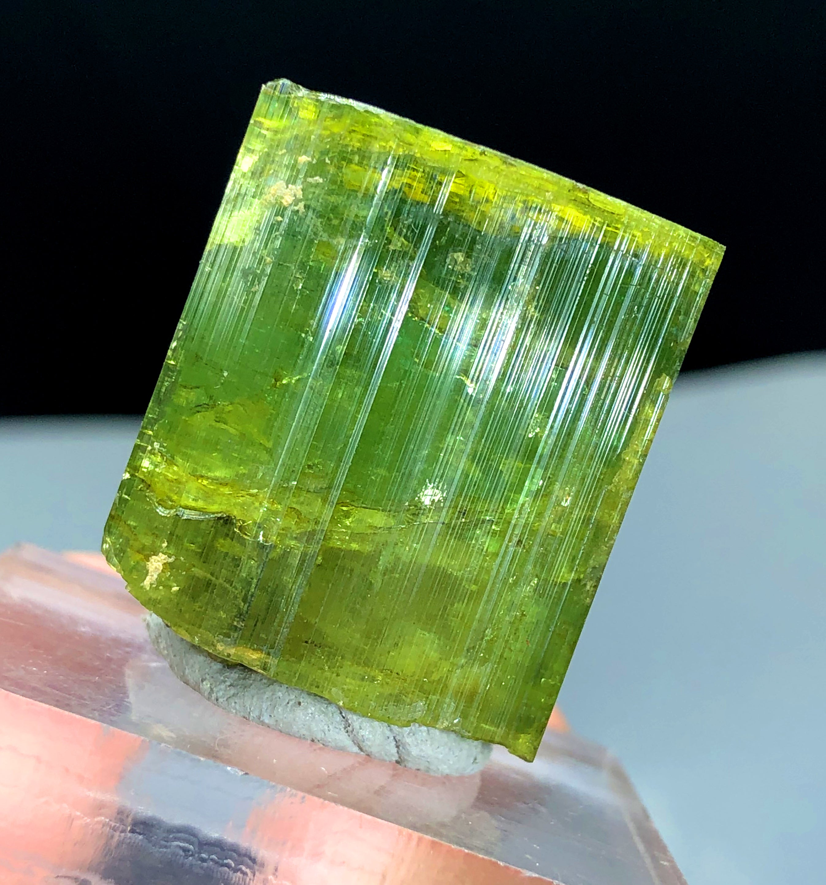 Natural Terminated Green Color Tourmaline Crystal, Raw Mineral, Crystal Specimen, Fine Mineral, Tourmaline Gemstone - 31 gram