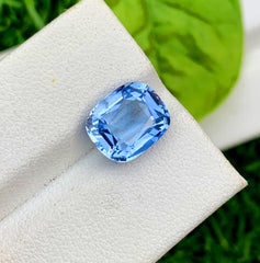 Santa Maria Blue Color Aquamarine Gemstone, Loose Gemstone, Aquamarine Faceted Cut Stone, Gemstone Jewelry - 3.20 CT