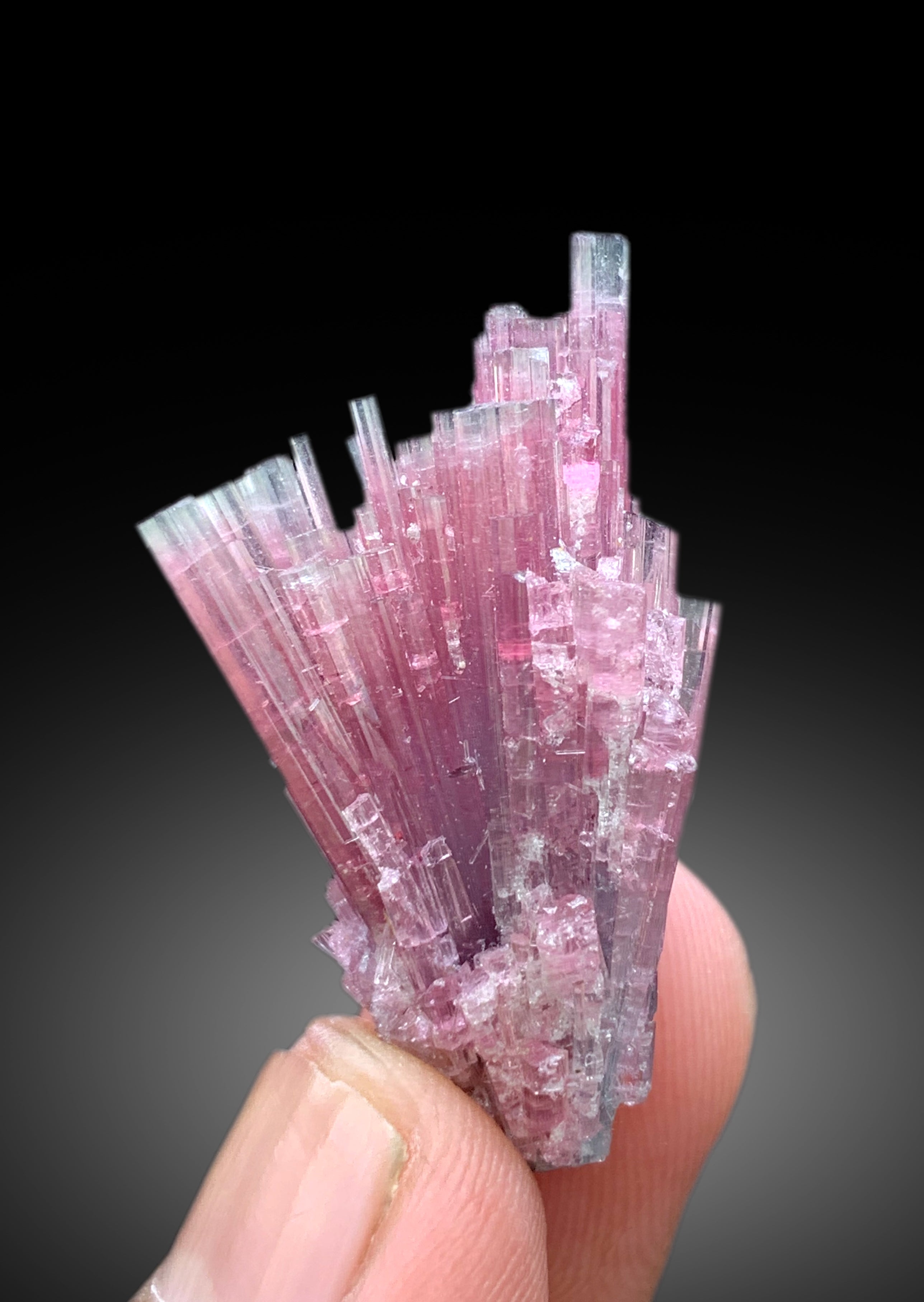 Cotton Candy Tourrmaline Cluster from Laghman Afghanistan - 71.25 carats