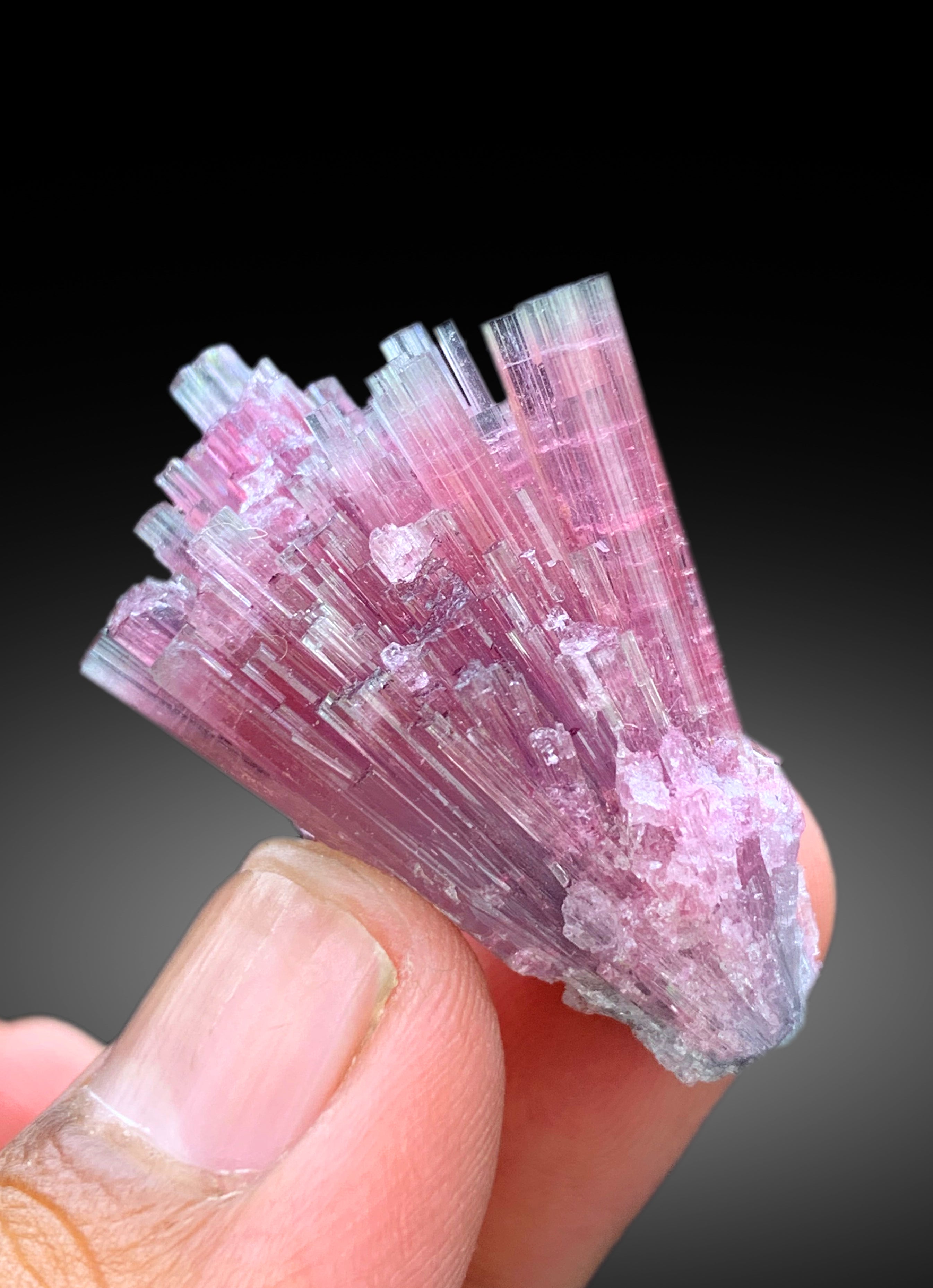 Cotton Candy Tourrmaline Cluster from Laghman Afghanistan - 71.25 carats