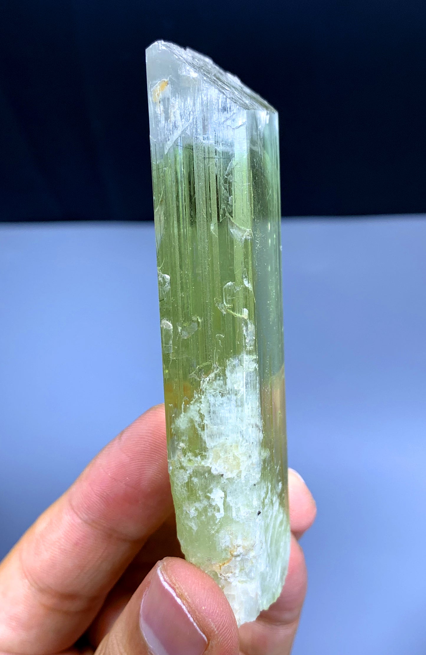 Gemmy Yellow Triphane Kunzite Crystal from Afghanistan - 111 gram