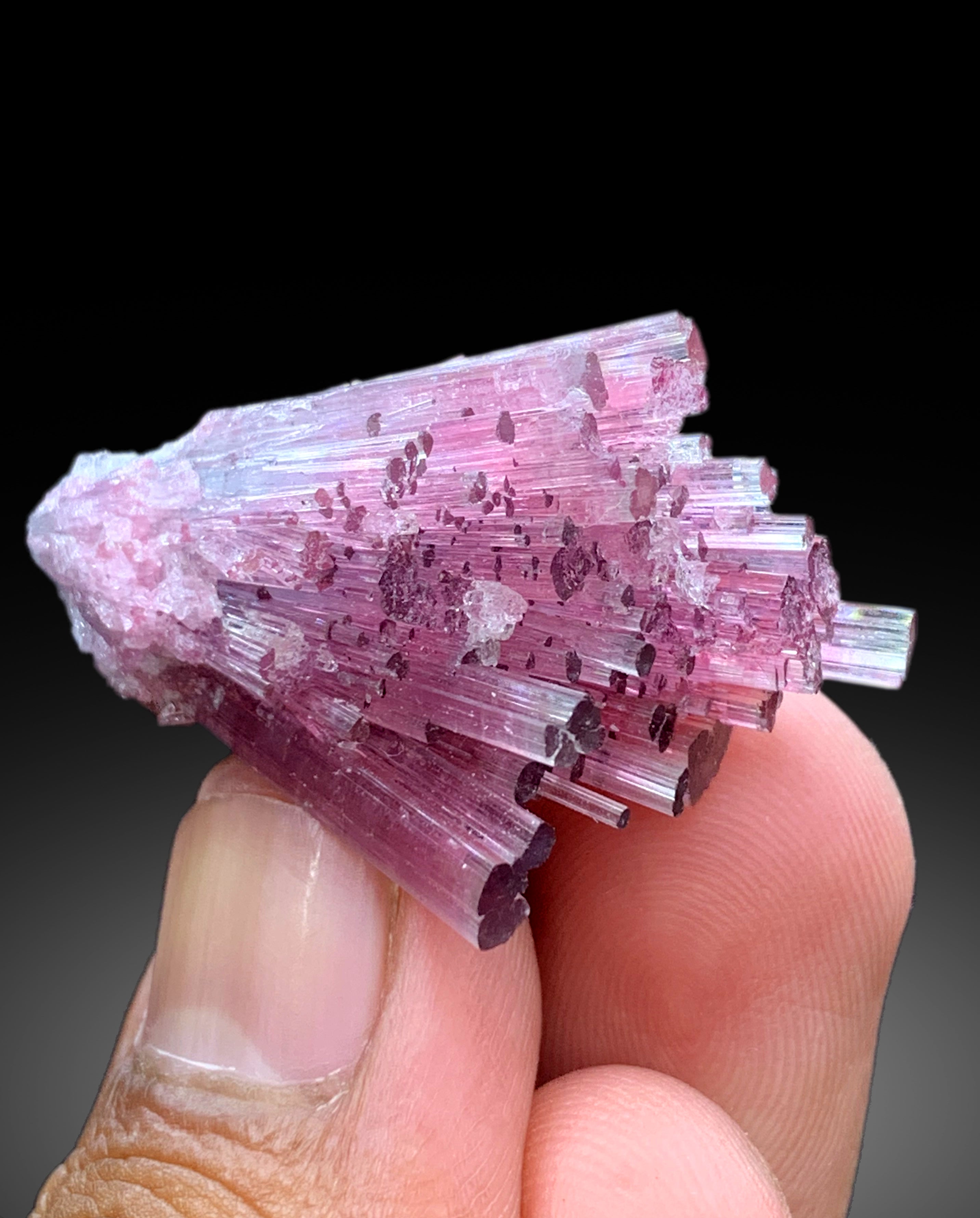 Cotton Candy Tourrmaline Cluster from Laghman Afghanistan - 71.25 carats