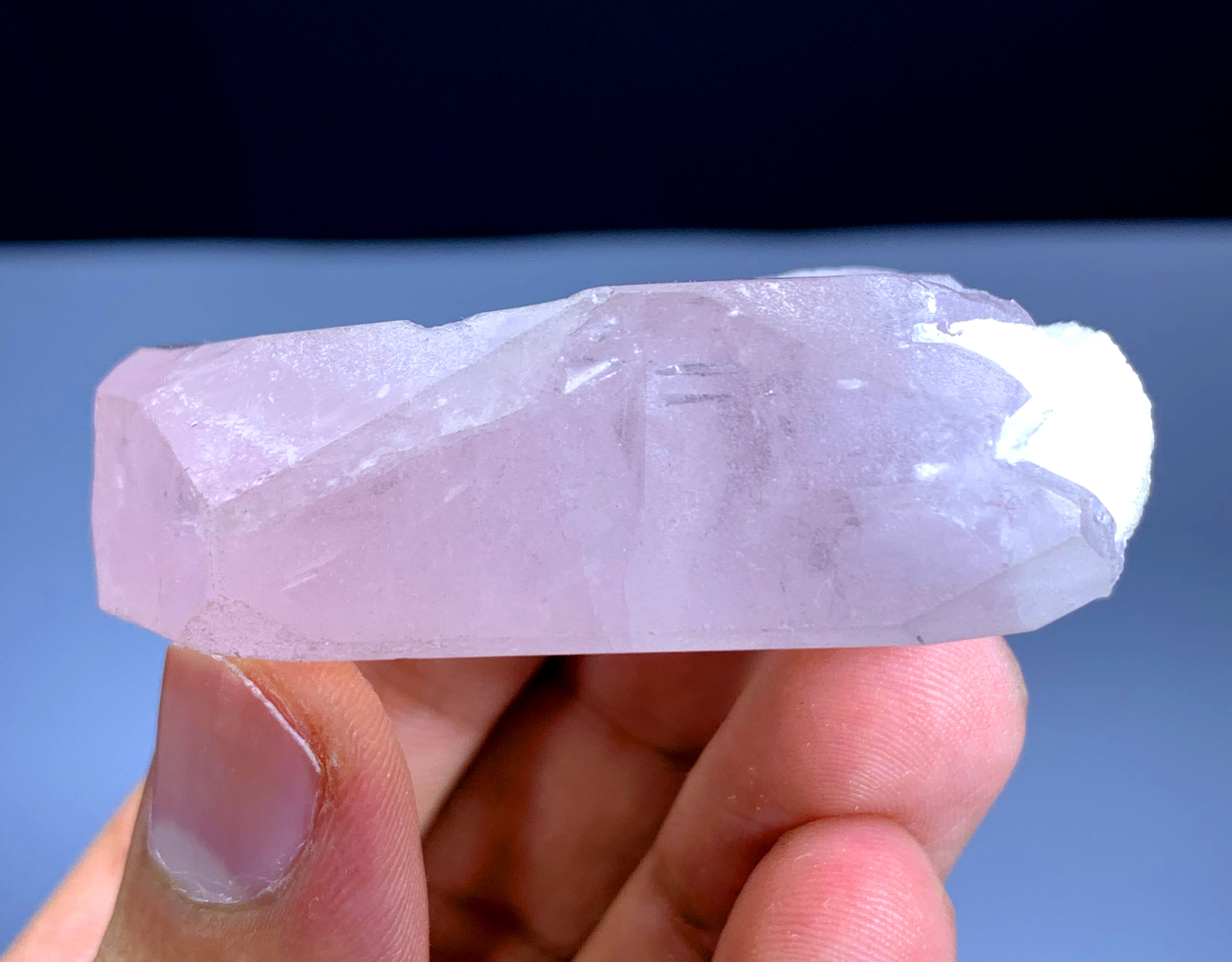 Natural Pink Morganite Crystal from Afghanistan - 76 gram