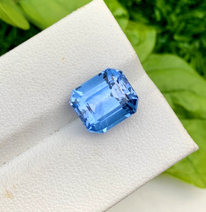 Santa Maria Blue Color Aquamarine Gemstone, Loose Gemstone, Aquamarine Faceted Cut Stone, Gemstone Jewelry - 5.05 CT
