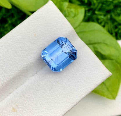 Santa Maria Blue Color Aquamarine Gemstone, Loose Gemstone, Aquamarine Faceted Cut Stone, Gemstone Jewelry - 5.05 CT
