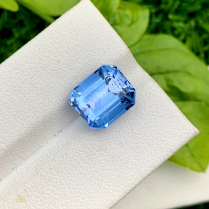 Santa Maria Blue Color Aquamarine Gemstone, Loose Gemstone, Aquamarine Faceted Cut Stone, Gemstone Jewelry - 5.05 CT