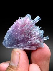 Cotton Candy Tourmaline Bunch, Tourmaline Cluster, Raw Mineral, Tourmaline Specimen, Afghan Tourmaline, Tourmaline Gemstone - 16 gram