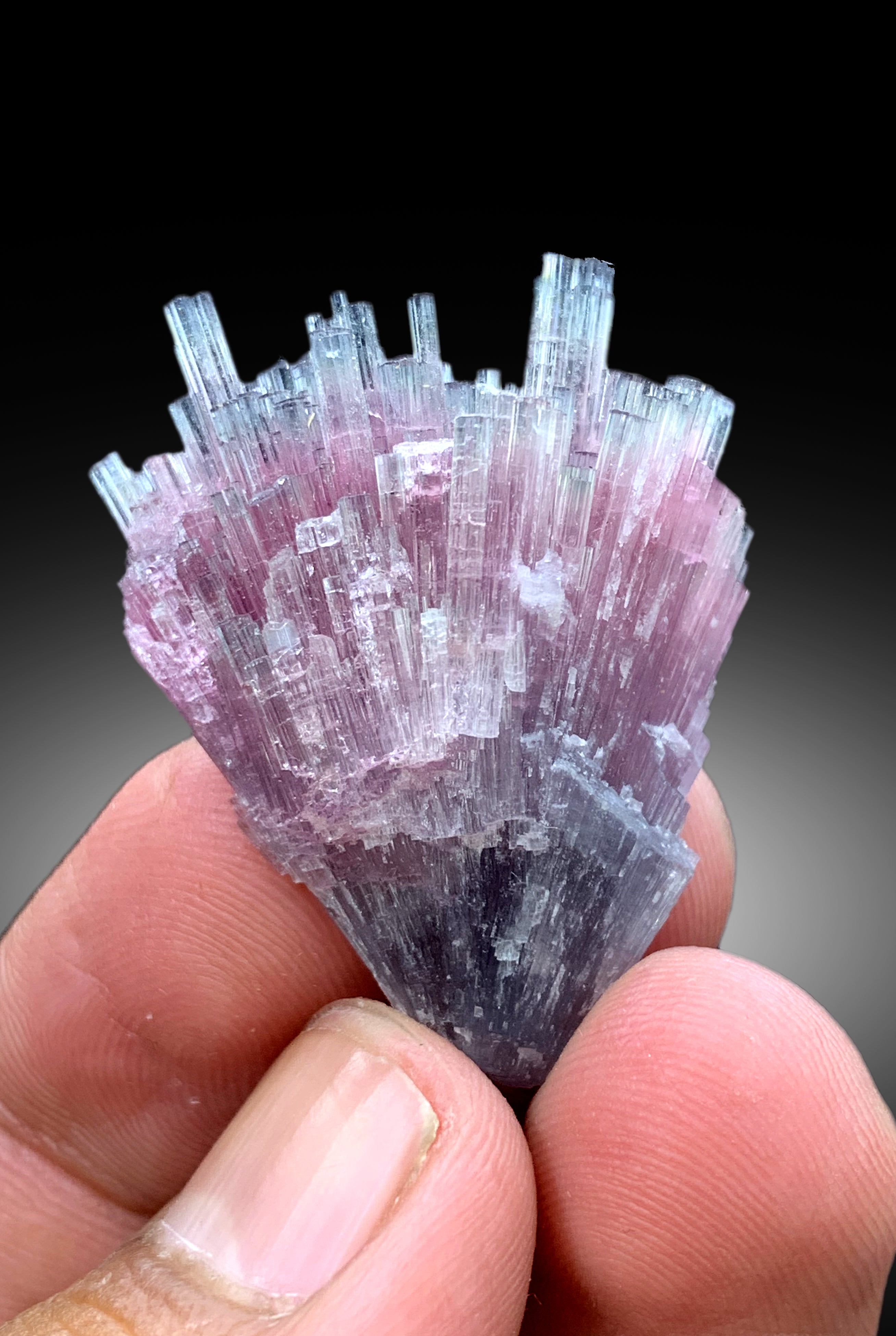 Cotton Candy Tourmaline Bunch, Tourmaline Cluster, Raw Mineral, Tourmaline Specimen, Afghan Tourmaline, Tourmaline Gemstone - 16 gram