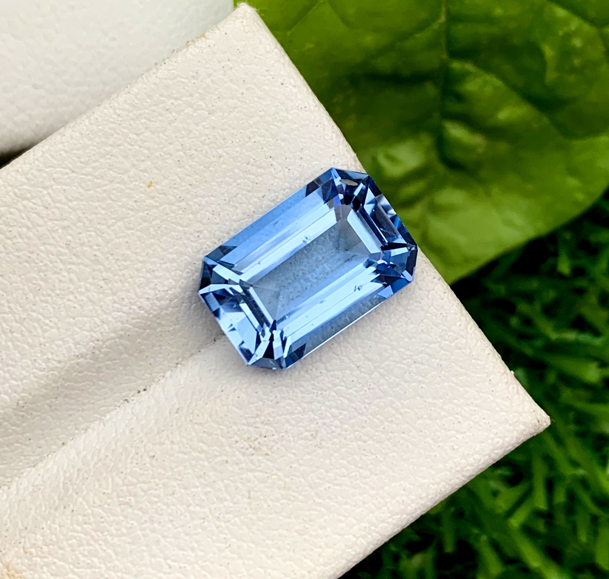 Emerald Cut Santa Maria Blue Color Aquamarine Gemstone, Loose Gemstone, Aquamarine Faceted Cut Stone, Gemstone Jewelry - 4.95 CT