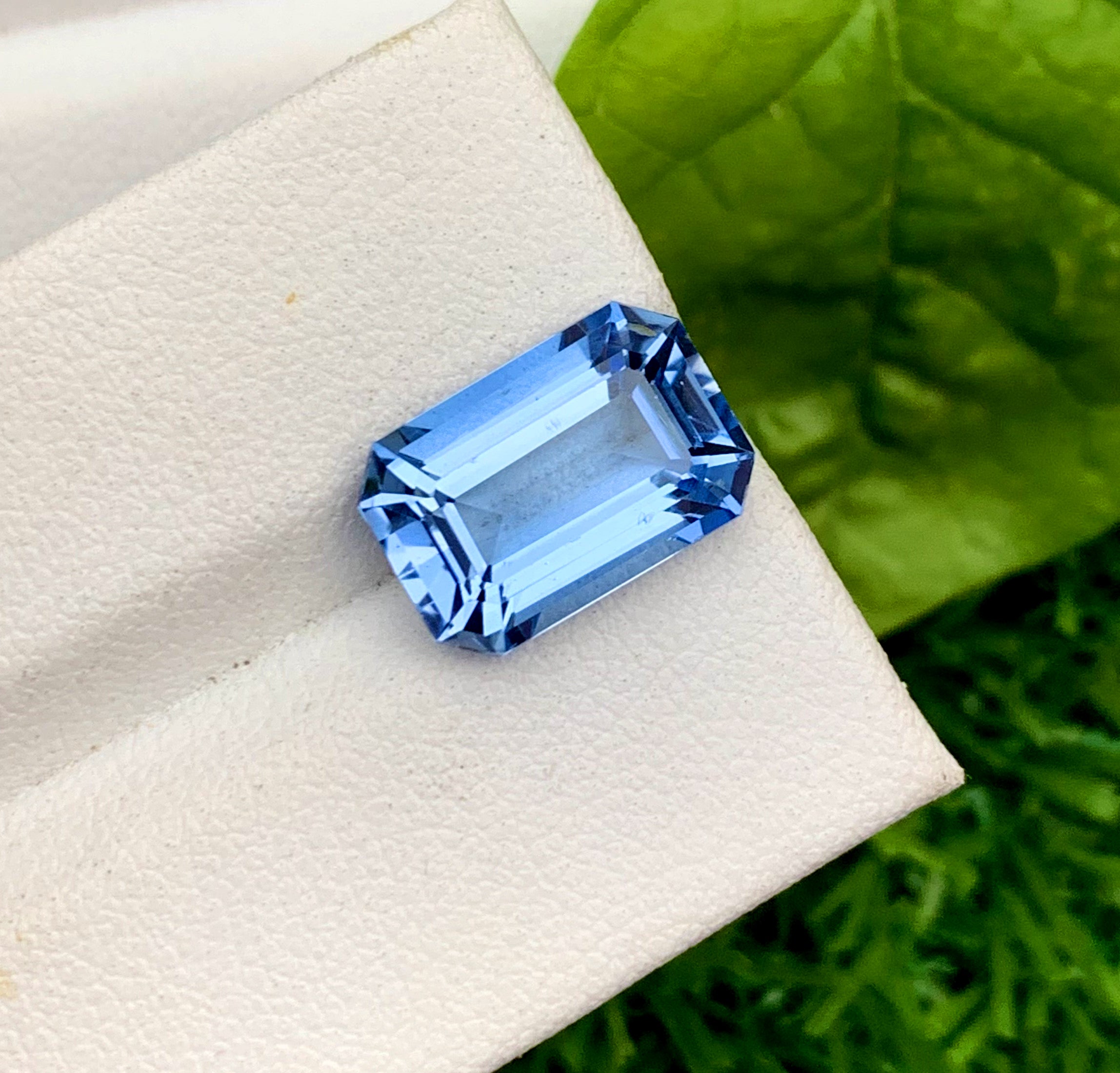 Emerald Cut Santa Maria Blue Color Aquamarine Gemstone, Loose Gemstone, Aquamarine Faceted Cut Stone, Gemstone Jewelry - 4.95 CT