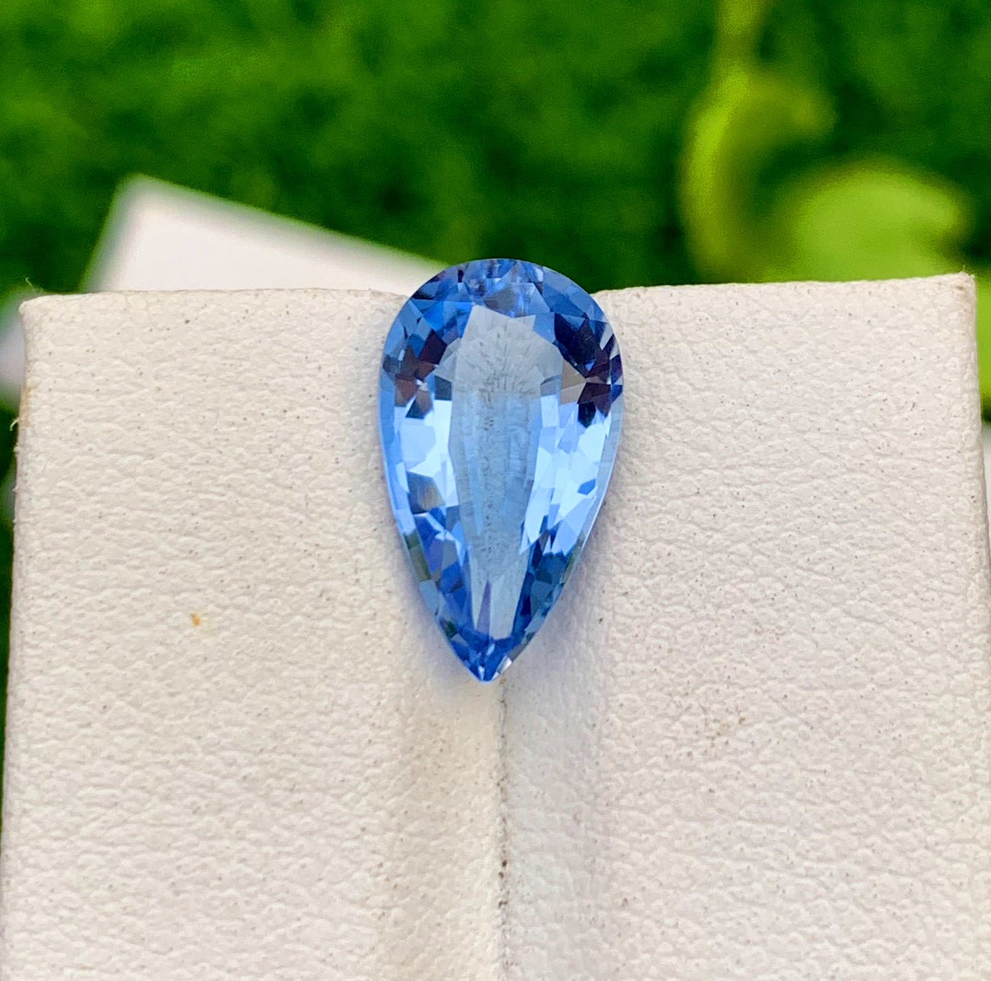 Pear Shape Santa Maria Blue Color Aquamarine Gemstone, Loose Gemstone, Aquamarine Faceted Cut Stone, Gemstone Jewelry - 3.75 CT