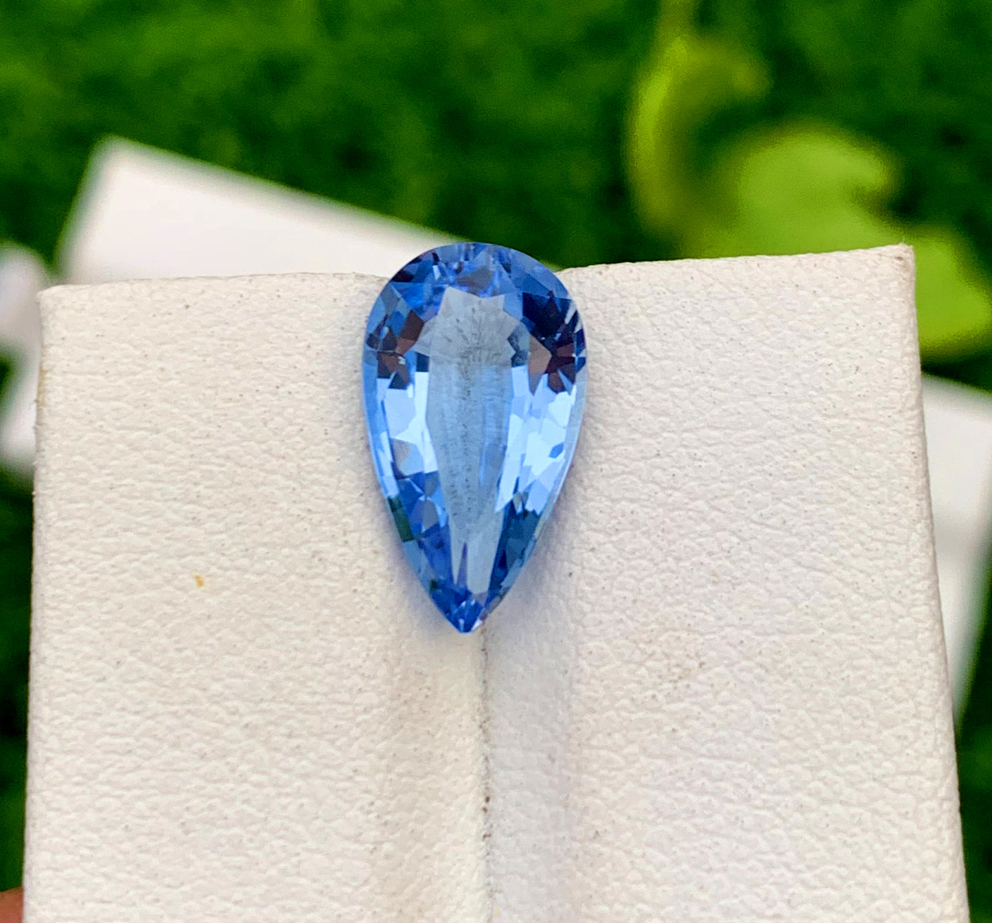Pear Shape Santa Maria Blue Color Aquamarine Gemstone, Loose Gemstone, Aquamarine Faceted Cut Stone, Gemstone Jewelry - 3.75 CT