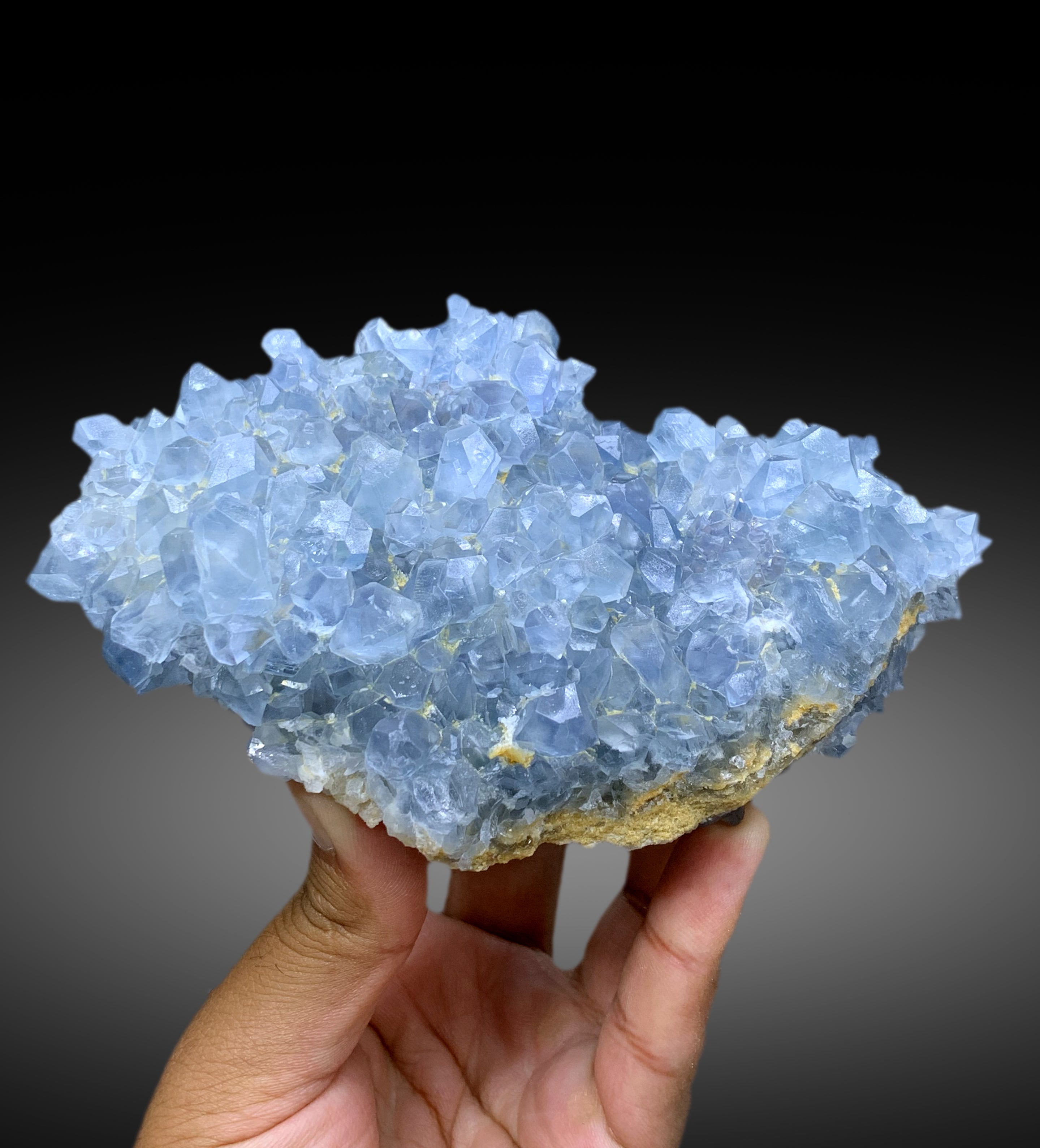 Natural Sky Blue Aquamarine Crystal from Pakistan - 126 gram