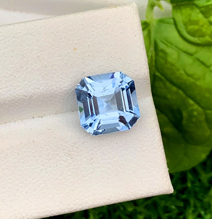 Santa Maria Blue Color Aquamarine Gemstone, Loose Gemstone - 3.85 CT