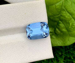 Santa Maria Blue Color Aquamarine Gemstone, Loose Gemstone, Aquamarine Faceted Cut Stone for Ring Making - 4.95 carat