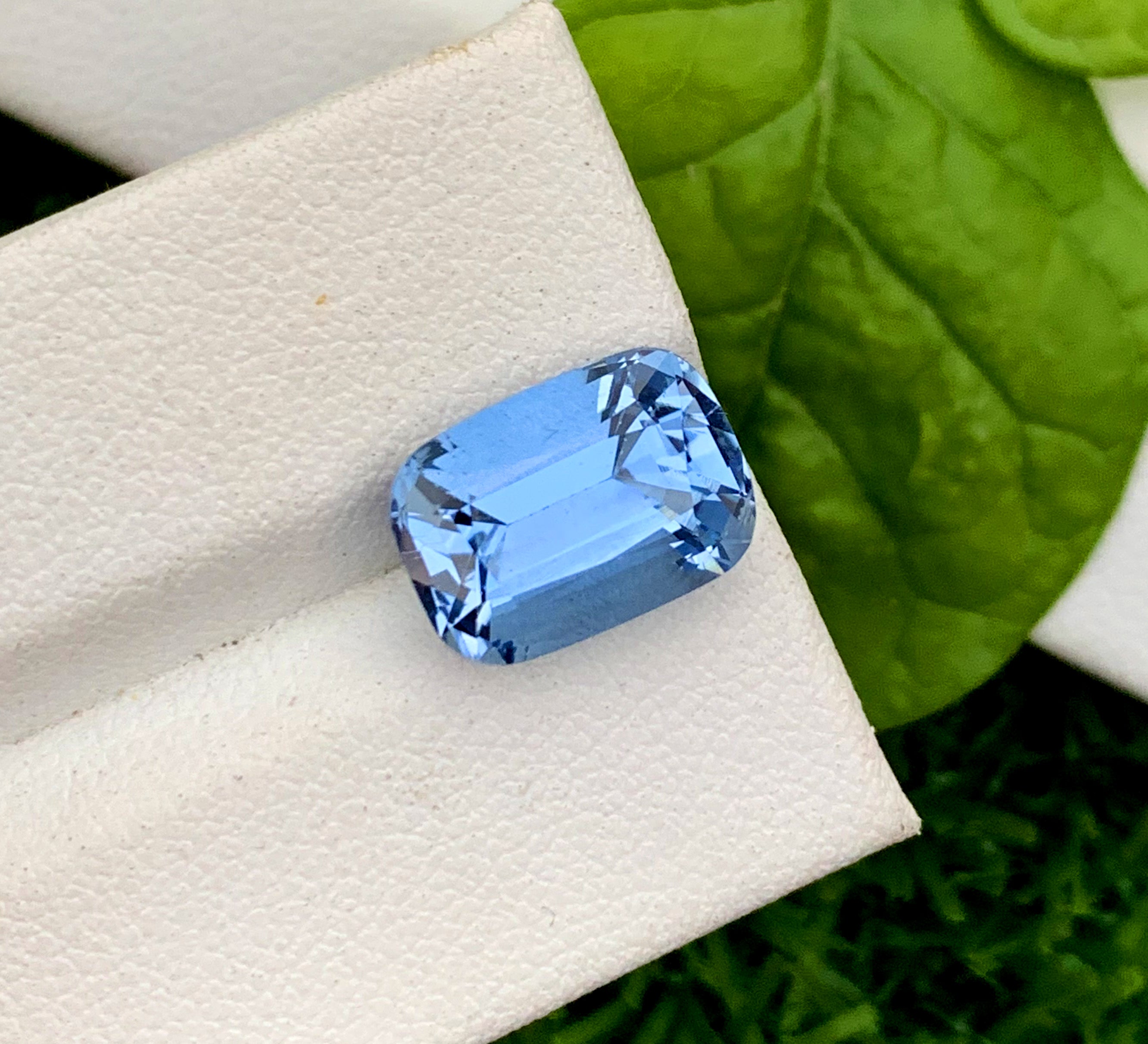 Santa Maria Blue Color Aquamarine Gemstone, Loose Gemstone, Aquamarine Faceted Cut Stone for Ring Making - 4.95 carat