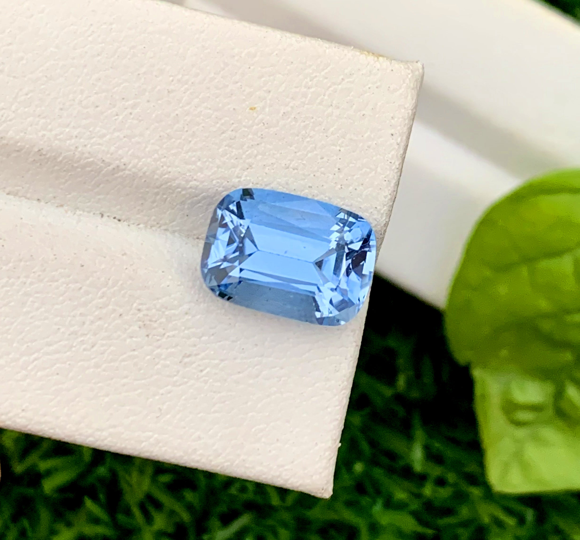 Santa Maria Blue Color Aquamarine Gemstone, Loose Gemstone, Aquamarine Faceted Cut Stone for Ring Making - 4.95 carat